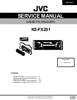 JVC KS-FX201 Service Manual preview