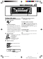 Preview for 5 page of JVC KS-FX210 Instructions Manual