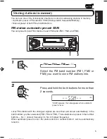 Предварительный просмотр 5 страницы JVC KS-FX270 Instructions Manual