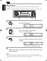 Предварительный просмотр 6 страницы JVC KS-FX270 Instructions Manual