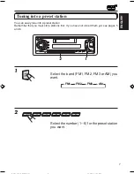 Предварительный просмотр 7 страницы JVC KS-FX270 Instructions Manual