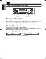 Предварительный просмотр 8 страницы JVC KS-FX270 Instructions Manual