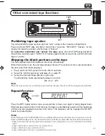 Предварительный просмотр 11 страницы JVC KS-FX270 Instructions Manual