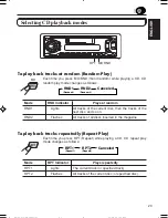 Предварительный просмотр 23 страницы JVC KS-FX270 Instructions Manual