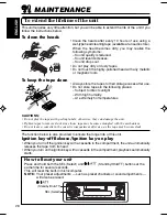 Предварительный просмотр 28 страницы JVC KS-FX270 Instructions Manual