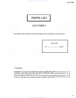 Предварительный просмотр 29 страницы JVC KS-FX288 Service Manual