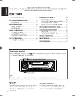 Предварительный просмотр 2 страницы JVC KS-FX385 Instructions Manual