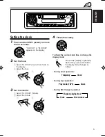 Предварительный просмотр 5 страницы JVC KS-FX385 Instructions Manual