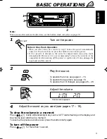 Preview for 3 page of JVC KS-FX460R Instructions Manual