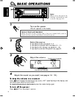 Предварительный просмотр 4 страницы JVC KS-FX470 Instructions Manual