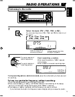 Предварительный просмотр 5 страницы JVC KS-FX470 Instructions Manual