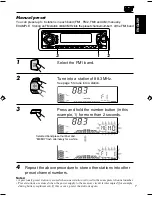 Предварительный просмотр 7 страницы JVC KS-FX470 Instructions Manual