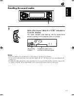 Предварительный просмотр 17 страницы JVC KS-FX470 Instructions Manual