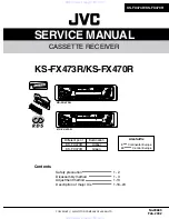 Предварительный просмотр 1 страницы JVC KS-FX470R Service Manual