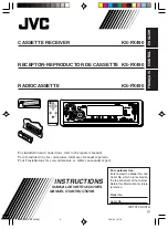 Предварительный просмотр 1 страницы JVC KS-FX490 - Radio / Cassette Player Instructions Manual