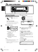 Предварительный просмотр 6 страницы JVC KS-FX490 - Radio / Cassette Player Instructions Manual