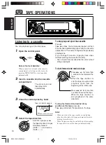 Предварительный просмотр 10 страницы JVC KS-FX490 - Radio / Cassette Player Instructions Manual