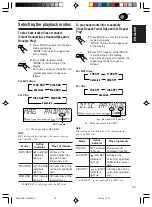 Предварительный просмотр 23 страницы JVC KS-FX490 - Radio / Cassette Player Instructions Manual