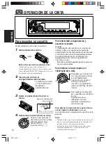 Предварительный просмотр 37 страницы JVC KS-FX490 - Radio / Cassette Player Instructions Manual