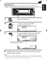 Предварительный просмотр 7 страницы JVC KS-FX801 Instructions Manual