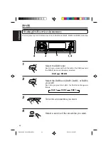 Предварительный просмотр 42 страницы JVC KS-FX840R Instruction Manual