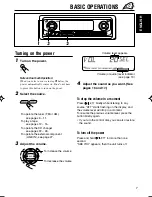 Предварительный просмотр 7 страницы JVC KS-FX921 Instruction Manual