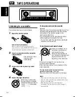 Предварительный просмотр 12 страницы JVC KS-FX921 Instruction Manual