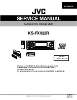 Предварительный просмотр 10 страницы JVC KS-FX922R Service Manual