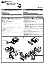 JVC KS-FX925R Installation & Connection Manual предпросмотр