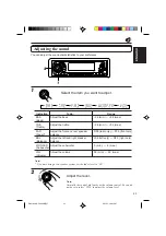 Предварительный просмотр 23 страницы JVC KS-FX950R Instruction Manual