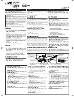 JVC KS-IF200E Instructions предпросмотр