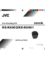 Предварительный просмотр 1 страницы JVC KS-K6001 Installations