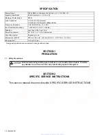 Предварительный просмотр 2 страницы JVC KSAX5700 - Amplifier Service Manual