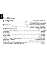 Preview for 36 page of JVC KT-HDP1 - HD Radio Tuner Instructions Manual