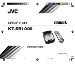 JVC KT-SR1000 Instructions Manual preview