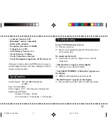 Preview for 31 page of JVC KT-SR2000 - Sirius Satellite Radio Tuner Instructions Manual