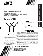 Preview for 1 page of JVC KV-C10 Instructions Manual