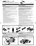 JVC KV-C1007EE Instructions preview