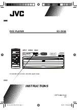 Preview for 1 page of JVC KV-DV50 Instructions Manual