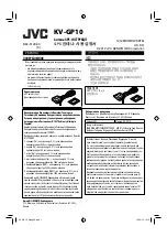 Предварительный просмотр 3 страницы JVC KV-GP10 Instructions