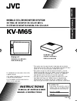 Preview for 1 page of JVC KV-M65 Instructions Manual