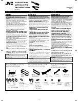 Предварительный просмотр 7 страницы JVC KV-M705 Instructions Manual