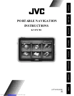 Предварительный просмотр 1 страницы JVC KV-PX701 Instructions Manual