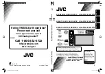 JVC KW-ADV792 - Arsenal 2-DIN 7" TouchScreen DVD/MP3/CD Receiv Instructions Manual preview