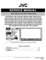 Preview for 1 page of JVC KW-ADV793J Service Manual