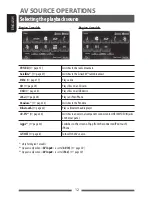 Preview for 12 page of JVC KW-AV71BT Instruction Manual