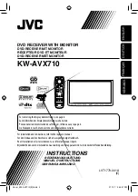 JVC KW-AVX710 - DVD Player With LCD Monitor Instructions Manual preview