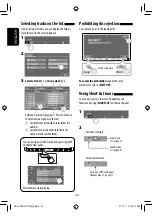 Предварительный просмотр 22 страницы JVC KW-AVX710 - DVD Player With LCD Monitor Instructions Manual