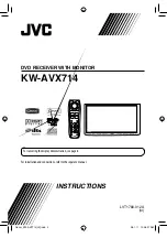 JVC KW-AVX714 Instructions Manual предпросмотр