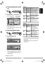 Предварительный просмотр 21 страницы JVC KW-AVX730 Instructions Manual